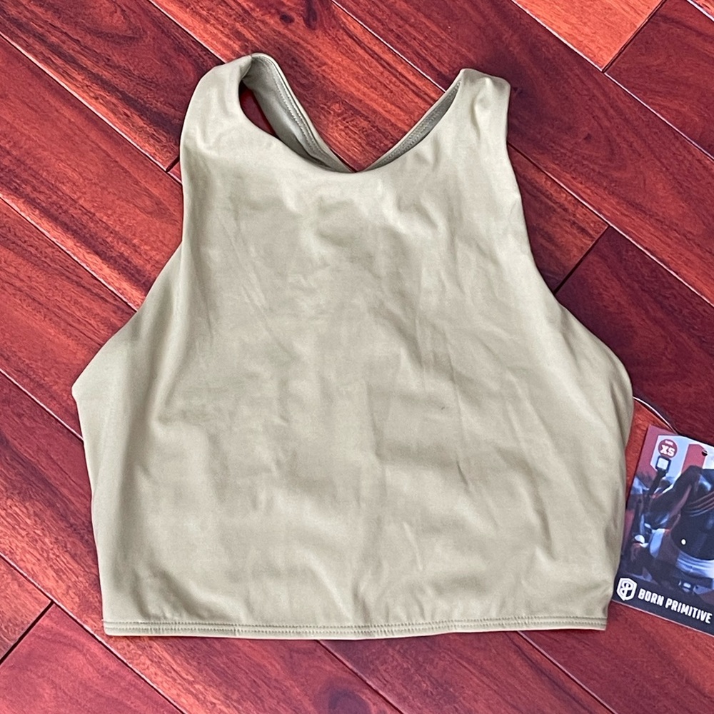 Born Primitive Long Line Racerback Sports Bra Sz XS NWT